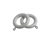 Speedy 28 mm Victory Wood Polybag Wood Rings, Pack of 6, Grey