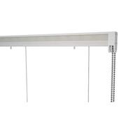 Speedy Connect Roman blind Cassette Kit, Aluminium headrail, White, 150cm