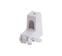 SPEEDY Curtain Track Streamline Keylock Support, White, Pack of 4, for PVC and Aluminium Streamline Tracks