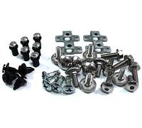 Speedy Fasteners fits Honda VFR 400 NC30 1989-94 Dzus & Stainless Steel Fairing & Screen Bolts Kit