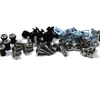 Speedy Fasteners fits Suzuki GSX-R 750 2004-2005 Stainless Steel Fairing Bolts & Screen Bolt Kit