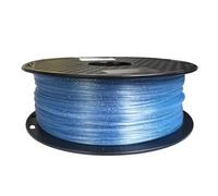 Speedy Filament for 3D Printers, PLA 3D Print Filament 1.75mm Multicolor Crystal Flash Accuracy +/-0.03mm 1kg Spool(Deep Blue)