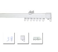 Speedy Fineline Aluminium Curtain Track - 300cm White