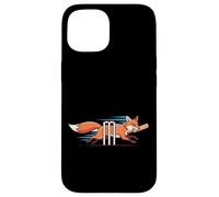 Speedy Fox Cricket Batsman Stumps Run Out Case for iPhone 15