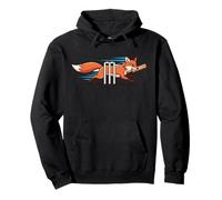 Speedy Fox Cricket Batsman Stumps Run Out Pullover Hoodie