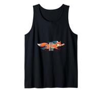 Speedy Fox Cricket Batsman Stumps Run Out Tank Top