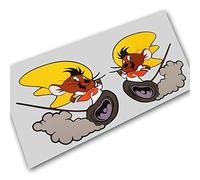 Speedy Gonzales mouse character fun custom graphics stickers decals Motorcycle car