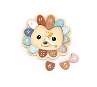 SPEEDY MONKEY Hedgehog Clock Game for Toddlers 12m+, Wooden, Kids Gift