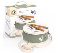 Speedy Monkey Toddler Drum | Multicolour Finish, Adjustable Strap, Durable | Safe, Easy to Clean, Non Toxic Paint | Perfect Baby Toys, Sensory Toys, Toddler Toys