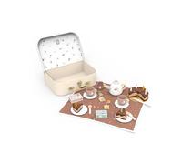 Speedy Monkey Wooden Tea Set for Kids with Teapot, Cups and Cake, Kids Gift