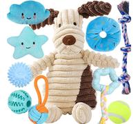 Speedy Panther 10Pcs Dog Chew Toys for Small Dogs, Puppy Teething Ball