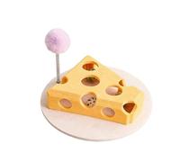 Speedy Panther Interactive Cat Puzzle Toy, Mental Stimulation Box with 3 Balls, Indoor Cat Brain Training Game