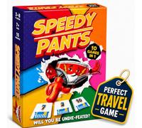 Speedy Pants Card Game| Best Family Game Gold Winner | Travel Game Ages 7+ | MadeForMums Best Gift and Best Family Card Game Gold Award | Players 2-8 | For Kids and Teens | 10 Funny Games in 1