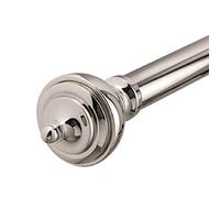 Speedy Poles Apart 28mm Eyelet Curtain Pole, Chrome, 400 Cm