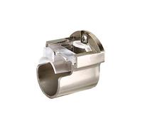 SPEEDY Poles Apart 28mm Recess Support Bracket, Satin Silver, 2 Pack