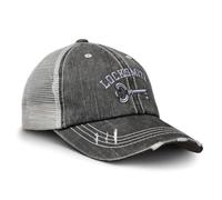 Speedy Pros Distressed Baseball Cap Trucker Hat Locksmith Embroidery Cotton for Men & Women Black Gray, One size