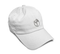 Speedy Pros Soft Baseball Cap Palm Tree Silver Embroidery Trees Palm Tree Embroidery Cotton Dad Hats for Men & Women, White Design Only, One size