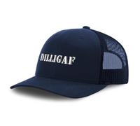 Speedy Pros Trucker Hat Baseball Cap Dilligaf Letters Cotton Dad Hats for Men & Women, Navy, One size