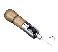 Speedy Stitcher Automatic Lock Sewing Awl Kit - Leather Repair Tool with 2 Needles for Shoes, Bags, Belts