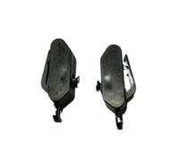 Speedy Streamline Curtain End Stops - Black - Pack of 2