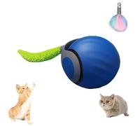 Speedy Tail 2.0, Speedy Tail 2.0 Cat Toy, Generation Interactive Cat Toy, USB Rechargeable Smart Cat Toys Ball, Two Speed Adjustment, with Replacement Tail , Relieve Anxiety, Keep Cat Active (Blue)