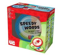 Speedy Words Family Card Game Fast-Paced Challenge Quick Thinking 2-8 Player