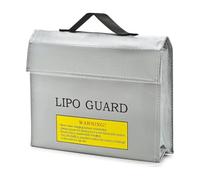 SpeedyFPV Portable Lipo Battery Safety Bag Guard Fireproof Fiberglass Charging Bag (9.5 x 2.5 x 7 Inches)