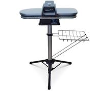 Speedypress PSP202S Silver Steam Ironing Press with Telescopic Stand - 64cm x 27cm; 1,400watt +Replacement Cover & Foam Underfelt