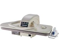 Speedypress SteamRise 8000 Heavy Duty Steam Ironing Press | 81cm Pressing Surface | Bottom-Up Steam Technology | Free Iron Attachment + Anti-Scale Filter + Replacement Cover & Pad | 2200W (White)