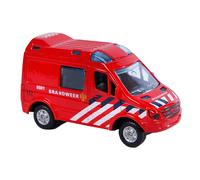 Speel Goed 520083 Car Fire Brigade DIECAST Pullback, 8 cm