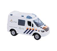 Speel Goed 520084 - Police Car DIECAST Pullback, 8 cm (US IMPORT)
