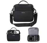 SPEELULU Camera Case, Compact Storage Bag for Photography Equipment Photography Shoulder Bag for DSLR & Mirrorless Cameras Compatible with Sony, Canon, Samsung, Fuji, Panasonic, Casio, Nikon