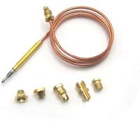 SPEEM | Universal Thermocouple 600mm M8X1 | Gas Thermos Controller | For Measuring and Controlling Water Temperature | Flame Device, Thermocouple, Heat Probe, Limiting Thermocouple