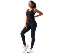Speerise Women's Lycra Spandex Nylon Tank Dance Unitard Bodysuit, XXL XX-Large Black