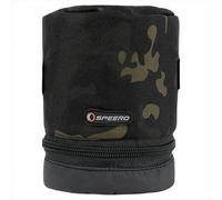 Speero Logo Camouflage Gas Canister Cover Black (15Cm X 12Cm)