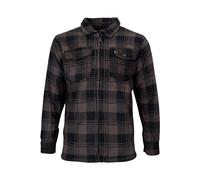 SPEERO Sherpa Fleece Lined Shirt Men Brown 3X-Large