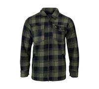 SPEERO Sherpa Fleece Lined Shirt Men Green Small