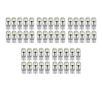 Speesy 50Pcs 6000K Canbus T10 168 194 W5W Dome License Side Marker LED Light Bulb White