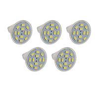 Speesy 5X 6W GU4(MR11) LED Spotlight MR11 12 SMD 5730 570 DC 12V, White