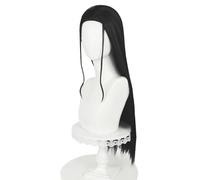 sPeesy Anime Cosplay Wig Nico Robin Cosplay Wigs 70 cm Women Long Straight Black Cute Girl Synthetic Hair Halloween Party Accessories Wigs