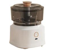 Speesy Electric Garlic Puree Grinder, Food Chopper, Meat Grinder, Mini, Vegetable Cutting Tool White