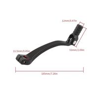 SPeesy for 125 140 150 250cc Motorcycle Universal Gear Shift Lever Accessories ATV Pit Bike Motocross(Color2)