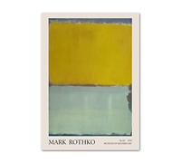 SPeesy Mark Rothko Poster Color Abstract Museum Exhibition Wall Art Mark Rothko Prints Mark Rothko Canvas Painting Home Decor Picture 50x70cmx1 No Frame