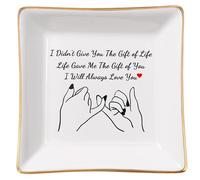 Spegiffu Daughter in Law Gifts - Trinket Dish for Stepdaughter, Bonus Daughter, Mother's Day & Christmas