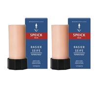 Speick Shaving Soap Stick 50g (Pack of 2), Shaving Stick For men, Normal And Sensitive Skin, Shaving Soap For Men