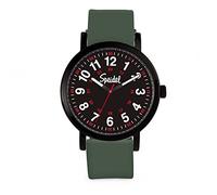 Speidel Original Scrub Watch™ for Nurse, Medical Professionals and Students - Various Medical Scrub Colors, Easy Read Dial, Military Time with Second Hand, Army Green w/Black Dial, Original Scrub