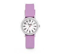 Speidel Petite Scrub Watch™ for Nurse, Doctors, Medical Professionals and Students - Men, Women, Unisex, Easy Read Dial, Military Time with Second Hand, Silicone Band, Lilac, Scrub Petite