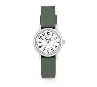 Speidel Petite Scrub Watch™ for Nurse, Doctors, Medical Professionals and Students - Men, Women, Unisex, Easy Read Dial, Military Time with Second Hand, Silicone Band, Army Green, Scrub Petite