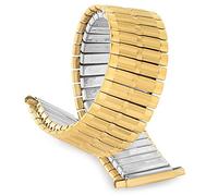 Speidel Twist-O-Flex "Tank Trak" (Gold-Tone, 16-21mm, XL, Straight End)