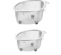 Spek Belt Basket - 18.3 x 15 x 8.7 cm Basin Colander in the Kitchen | Multifunctional Filter Anti-Clipper for Easy to Clean Tank Protection Moth Prevents Caps
